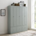 Harper 3Pc Entryway Set Gray - 3 Pantry Closets