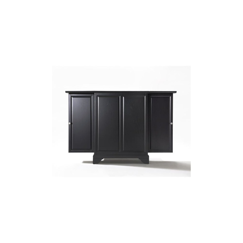 Lafayette Expandable Bar Cabinet Black