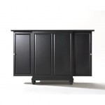 Cambridge Expandable Bar Cabinet Black