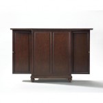 Cambridge Expandable Bar Cabinet Mahogany