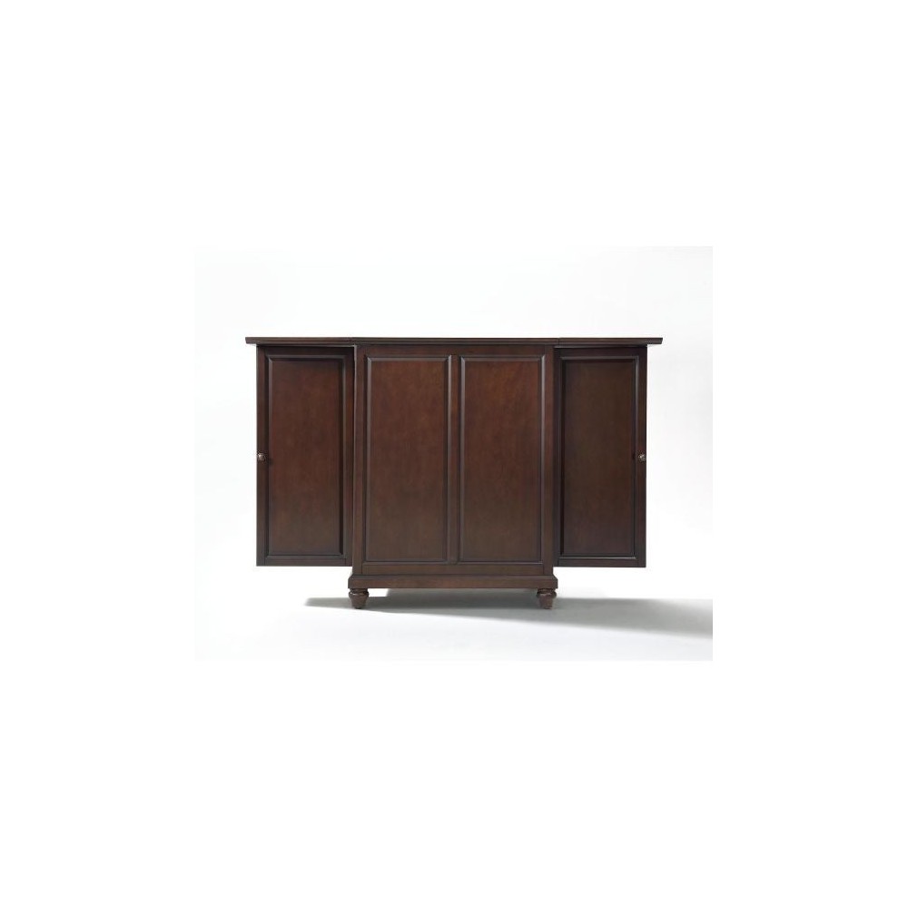 Cambridge Expandable Bar Cabinet Mahogany