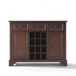 Lafayette Sideboard Cabinet W/Wine Storage Mahogany