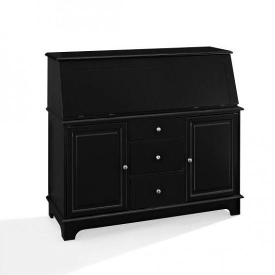 Sullivan Secretary Desk Black