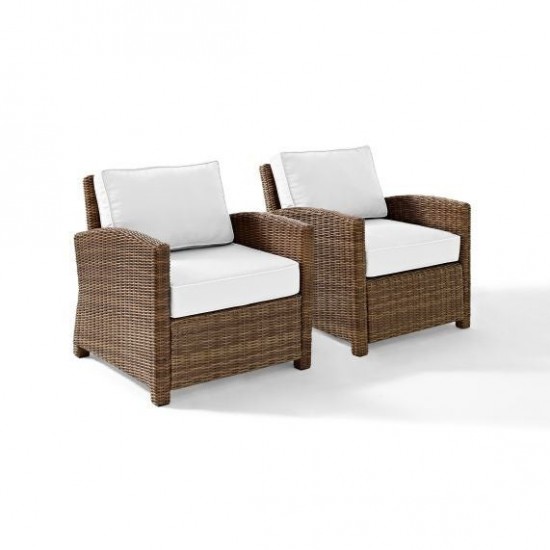 Bradenton 2Pc Outdoor Armchair Set - Sunbrella (2 Armchairs)