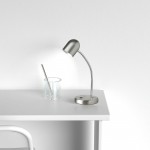 5 Watt LED Table Lamp, Satin Chrome Finish