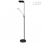 Mother & Son LED Floor Lamp, Black Finish