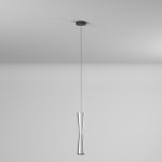 5 Watt LED Pendant, Satin Chrome Finish