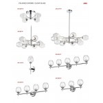 3 Light Halogen Vanity Polished Chrome with Clear Glass