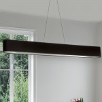 30W Horizontal Matte Black Pendant w/ Black/Silver Shade, AUB-R5030HP-MB-697