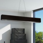 30W Horizontal Matte Black Pendant w/ Black/Silver Shade, AUB-S5130HP-MB-697