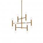 Ava 12 Light Chandelier, Vintage Bronze Finish, AVA-2012C-VB