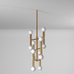 Ava 12 Light Chandelier, Vintage Bronze Finish, AVA-2012C-VB