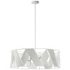 Cardano 4 Light Incandescent Chandelier, Matte White, CDO1-304C-MW-WH