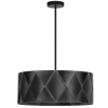 Cardano 4 Light Incandescent Chandelier, Matte Black CDO2-304C-MB-BK