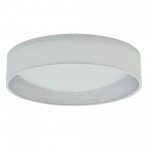 LED Flush Mount, Satin Chrome Finish, White Shade, CFLD-1522-2400