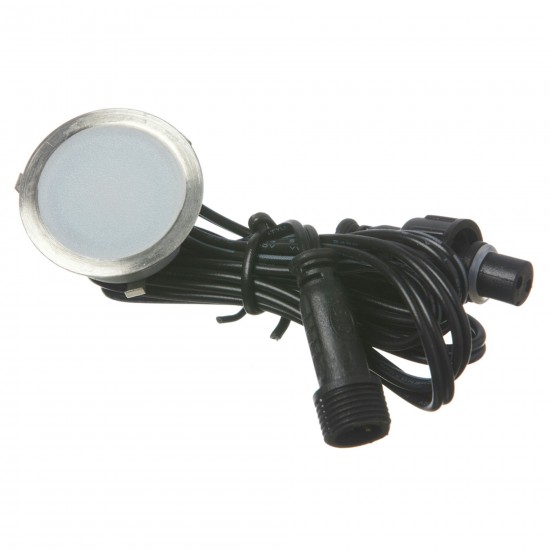 Stainless Satin Chrome 0.6W-24V-IP67 Wall/Floor Light