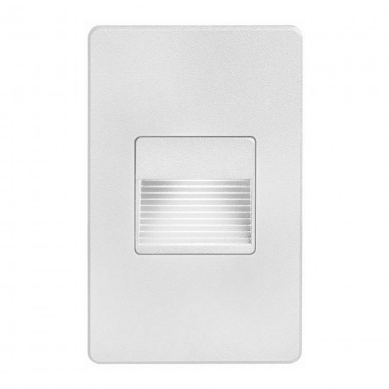 White Rectangle In/Outdoor 3W Wall LED Light