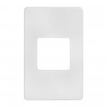 White Rectangle In/Outdoor 3W Wall LED Light with White Lens