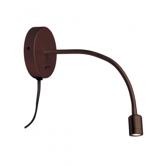 LED Wall Lamp, Oil Brushed Bronze