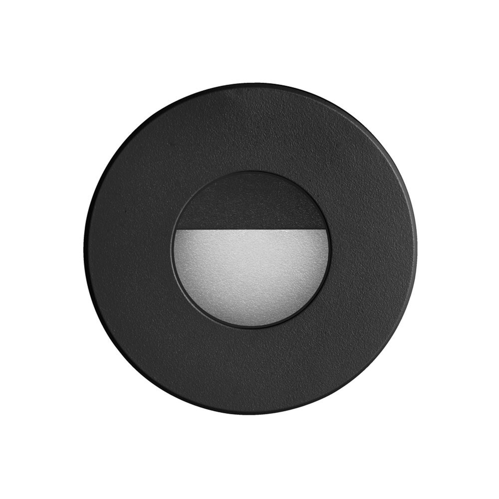 3.3W IP65 Black Wall LED Light.