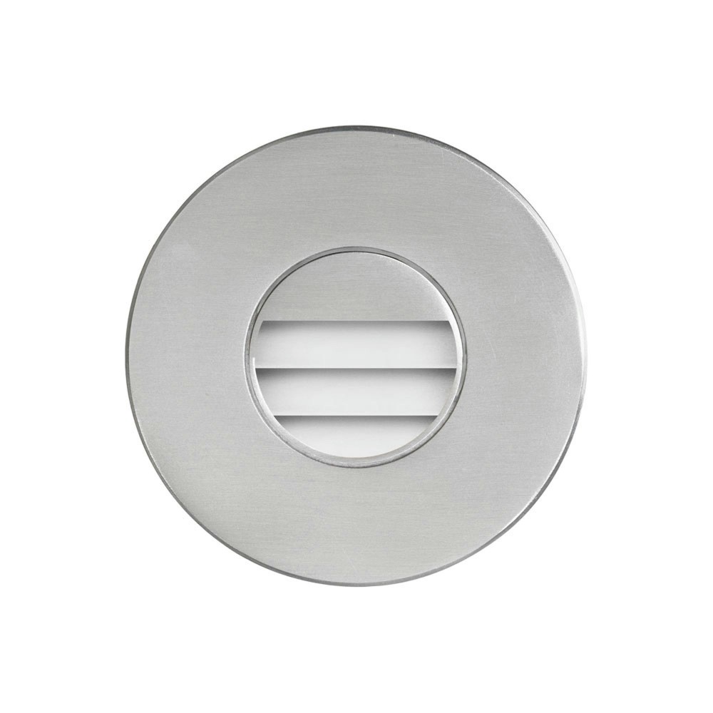 3.3W IP65 Brushed Aluminum Wall ED Light with Louver.