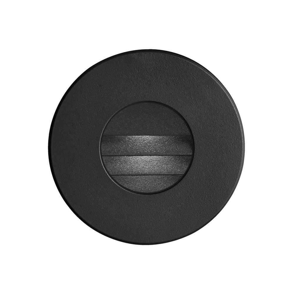 3.3W IP65 Black Wall LED Light with Louver.
