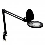 8W LED Magnifier Lamp, Black Finish, DMLED10-A-BK