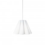 4 Light Kendra Pendant Milano White, Small Polished Chrome