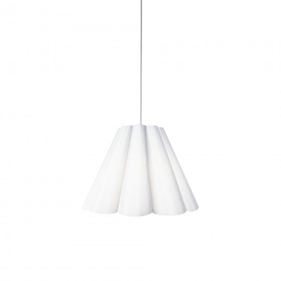 4 Light Kendra Pendant Milano White, Small Polished Chrome