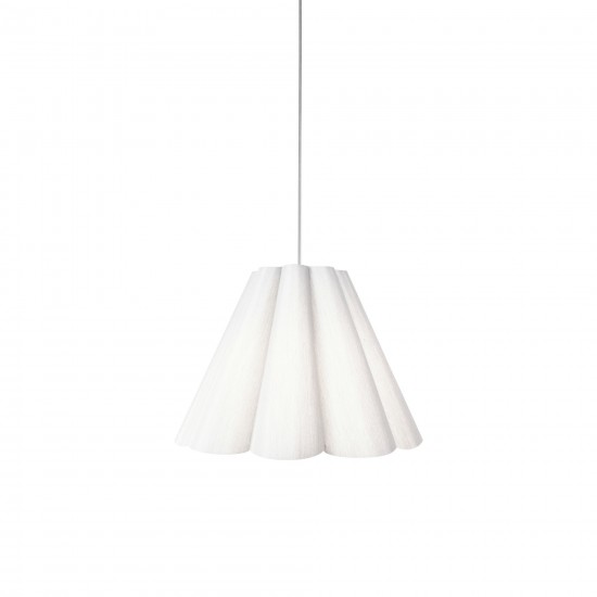 4 Light Kendra Pendant JTone White, Small Polished Chrome