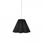 4 Light Kendra Pendant JTone Black, Small Polished Chrome