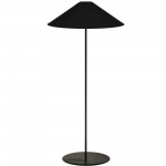 1 Light Trapezoid Floor Lamp w/ Black Shade
