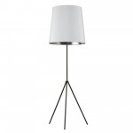 Tripod 3 Leg Tapered Drum Floor Lamp, Matte Black, OD3-F-691-MB