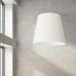 1 Light Oversized Drum Pendant X-Large Cream Shade