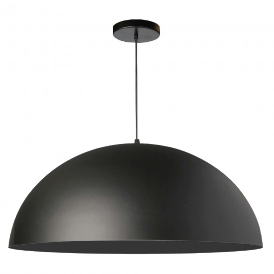 Ofelia Incandescent Pendant, Matte Black , OFE-201P-MB-MB