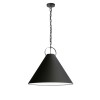 Princeton Incandescent Pendant, Matte Black with Black Shade , PCN-241P-MB-797