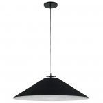 Prudence Incandescent Pendant, Matte Black