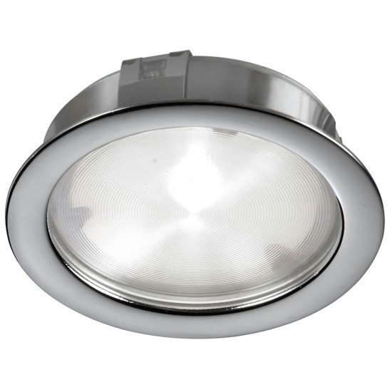 Cree 4W 24VDC Puck Light, Satin Chrome