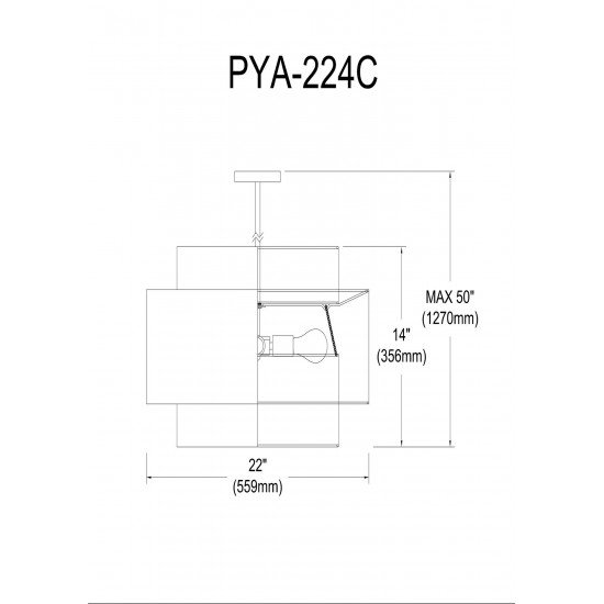 Priya 4 LT Incandescent Chandelier, Matte Black w/ White Shade, PYA-224C-MB-BW