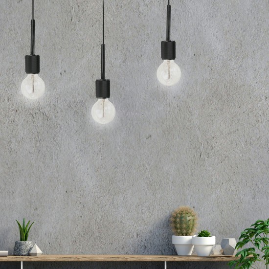 Roswell Matte Black Pendant, RSW-41P-MB