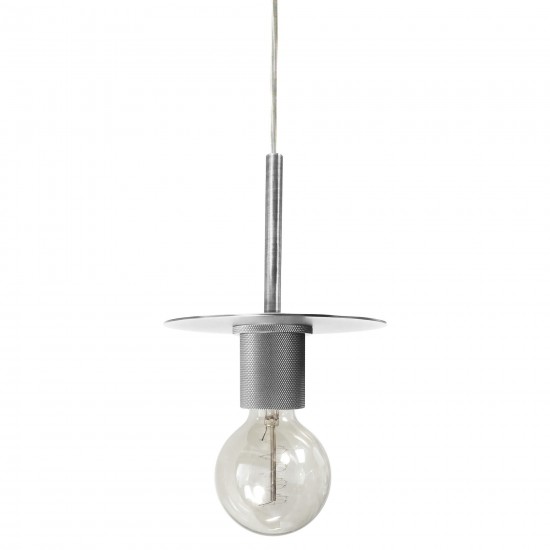 Roswell Incandescent Pendant, Satin Chrome, RSW-61P-SC