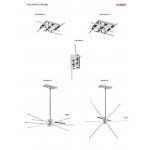 18W LED Flushmount PC w/ WH Acrylic Diffuser