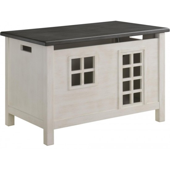 ACME Doll Cottage Youth Chest, Weathered White & Washed Gray