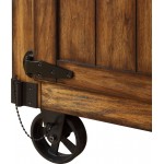 ACME Kabili Kitchen Cart, Antique Tobacco