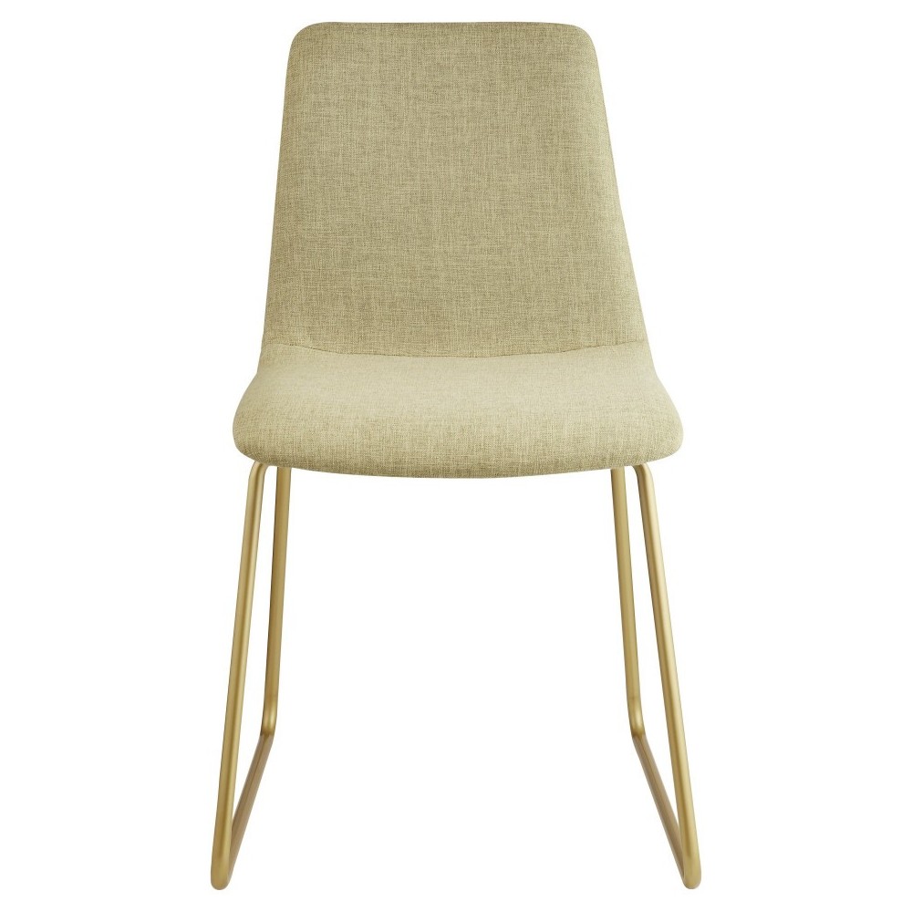 ACME Mimosa Accent Chair, Light Green Fabric & Gold ACME Mimosa Accent Chair, Light Green Fabric & Gold