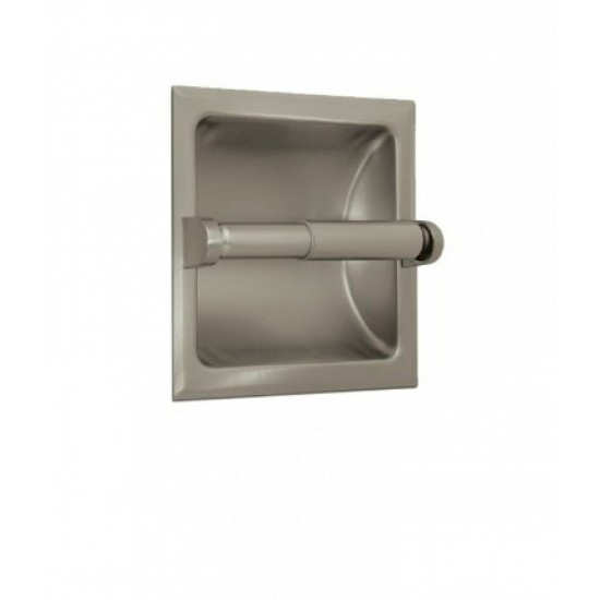 5.125-in. x 7.62-in. Toilet Paper Roll Holder Satin Nickel