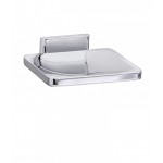 4 in. x 4 in. Chrome Plated Soap Dish