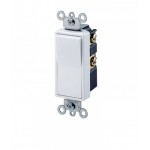1.688 in. x 4.188 in. Electrical Switch in White 15 AMP, AI-35008