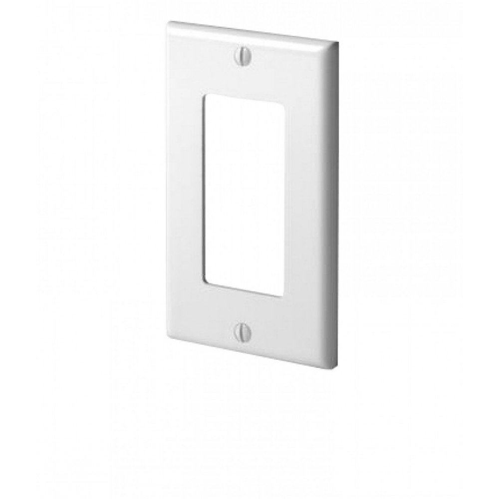 2.8 in. x 4.5 in. Plastic Electrical Switch Plate in White, AI-35033
