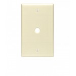 2.8 in. x 4.5 in. Plastic Electrical Switch Plate in Ivory, AI-35037